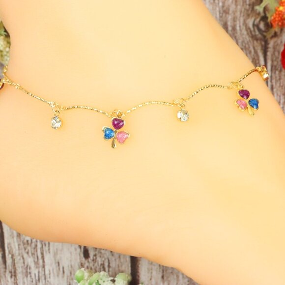 "Dainty Anklet for Women – Elegant Everyday Jewelry & Perfect Gift | MLCRC1025 - Picture 6 of 10